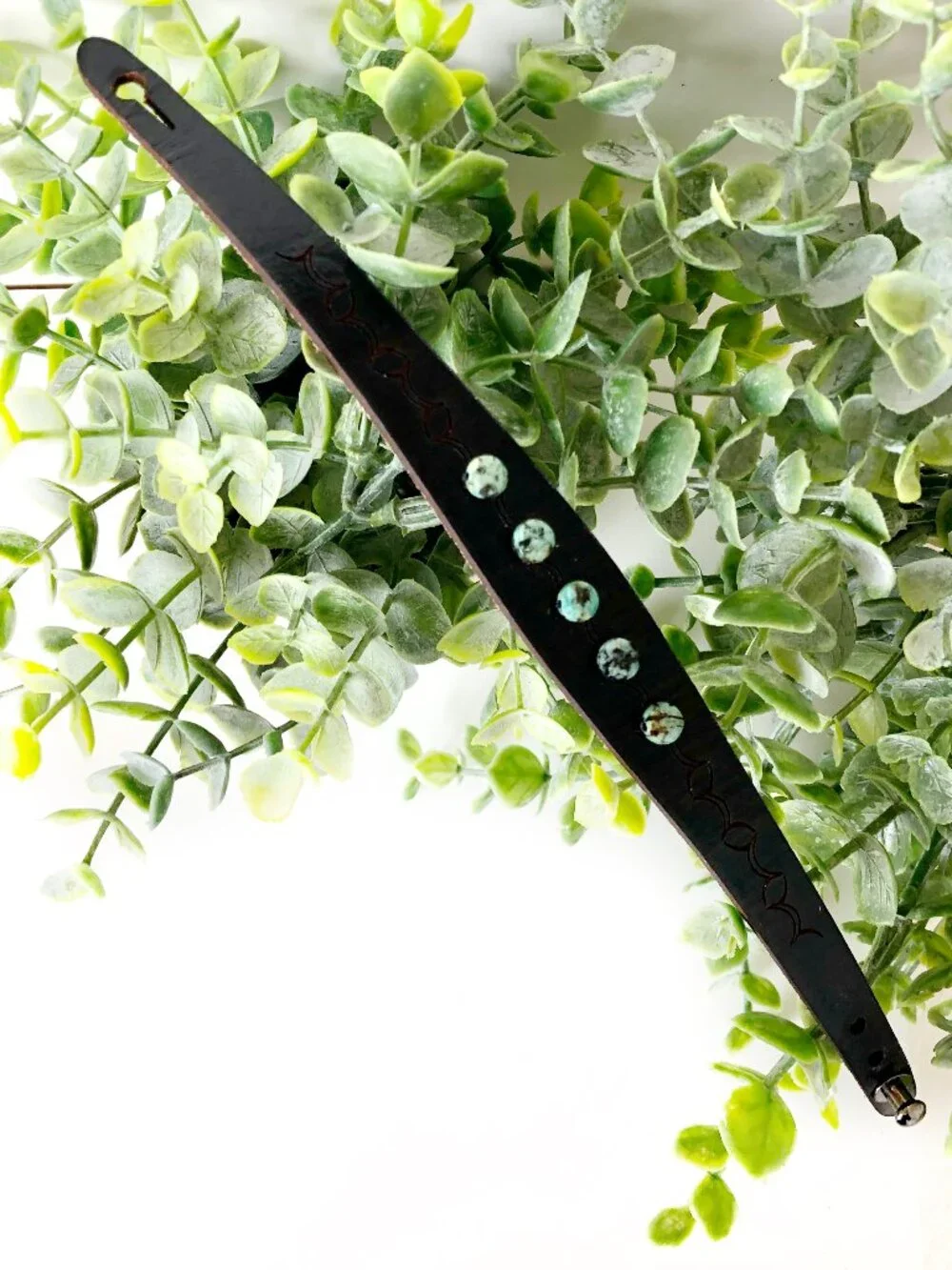 MishaGirl Leather thin black